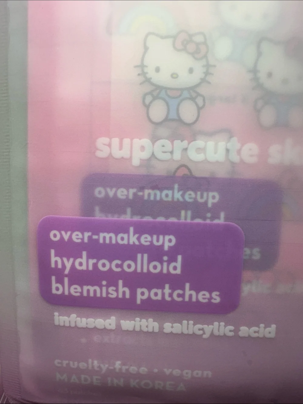 ⚡️The Crème Shop x Hello Kitty Supercute Skin Hydrocolloid Patches (63 patches)